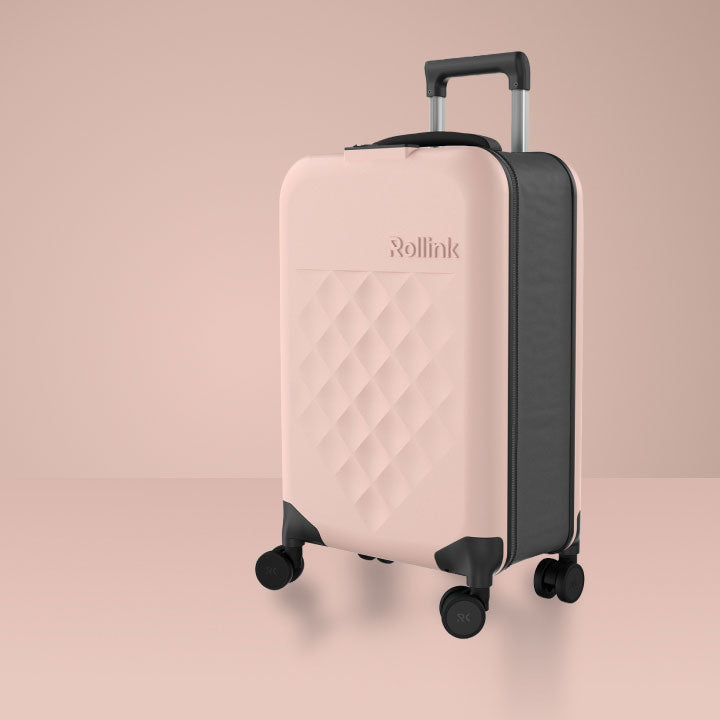 Rollink case open and upright